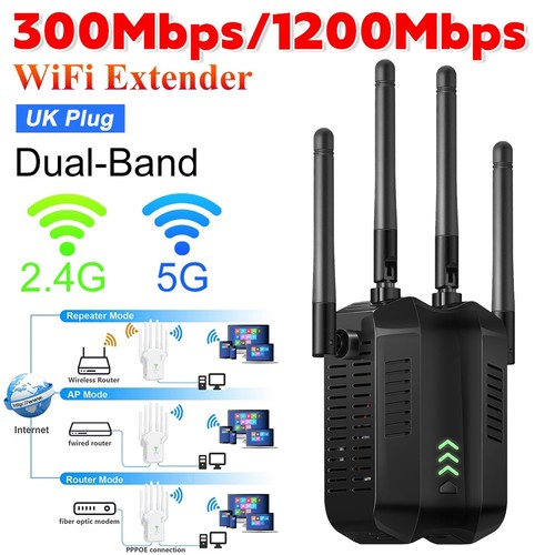 1200mbps wifi signal extender - 1200mbps,