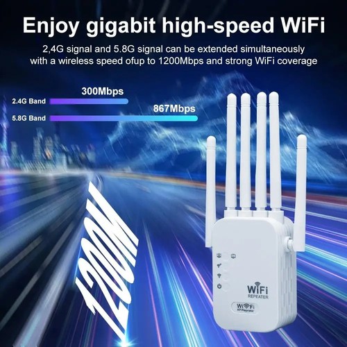 1200mbps wifi signal extender - 1200mbps,
