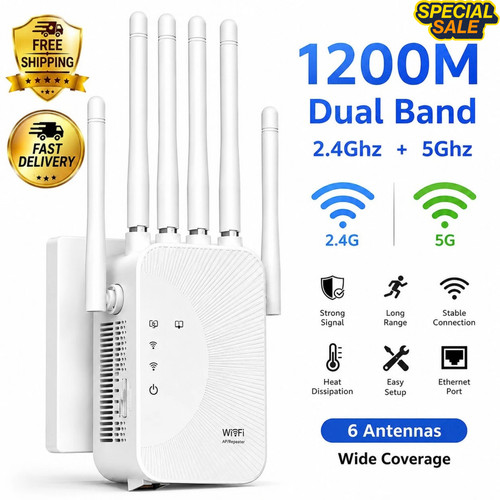 1200mbps wifi signal extender - wifi,