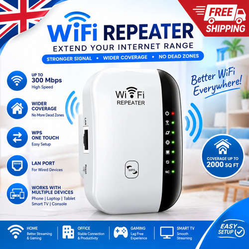Wifi range extender - range, signal